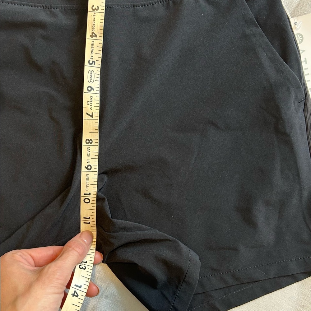 NWT Athleta Brooklyn Shorts | Size 2 Tall | Black - Picture 13 of 15